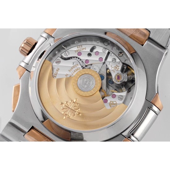 Patek Philippe - Nautilus 5980 40mm RG/SS Blue/Blue 3KF A28-520