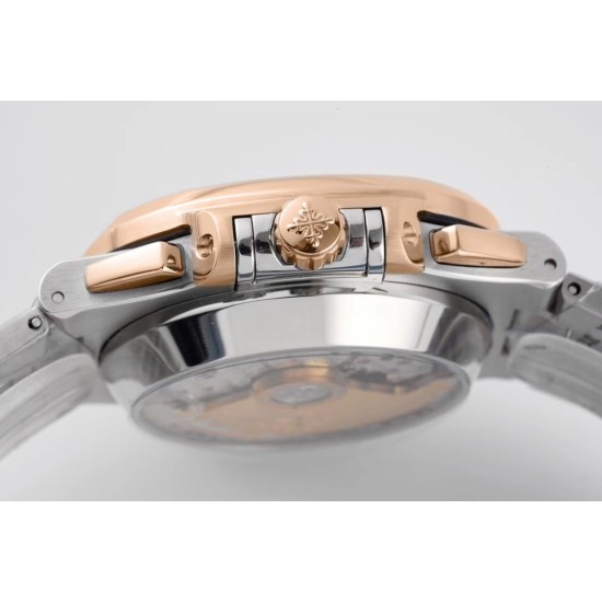 Patek Philippe - Nautilus 5980 40mm RG/SS Blue/Blue 3KF A28-520