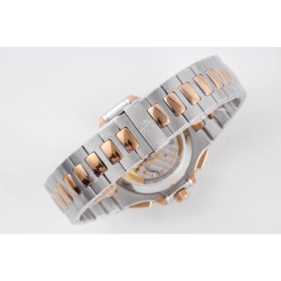 Patek Philippe - Nautilus 5980 40mm RG/SS Blue/Blue 3KF A28-520