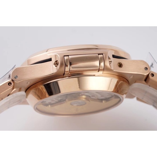 Patek Philippe - Nautilus 5980 40mm RG/RG Black/Black 3KF A28-520