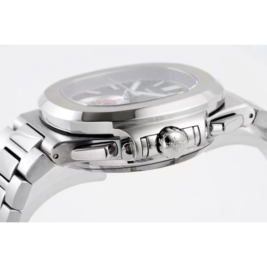 Patek Philippe - Nautilus 5980 40mm SS/SS Black/White PPF A28-520