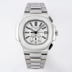 Patek Philippe - Nautilus 5980 40mm SS/SS White/White PPF A28-520