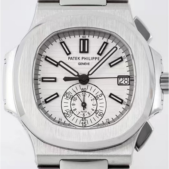 Patek Philippe - Nautilus 5980 40mm SS/SS White/White PPF A28-520