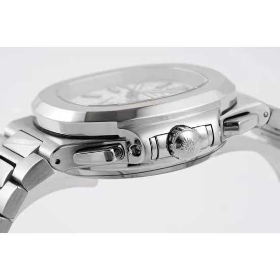 Patek Philippe - Nautilus 5980 40mm SS/SS White/White PPF A28-520