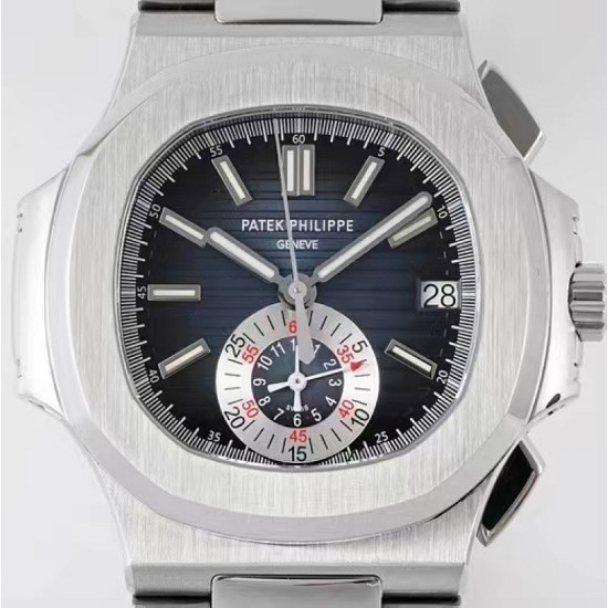 Patek Philippe - Nautilus 5980 40mm SS/SS Blue/White PPF A28-520