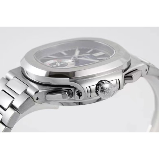 Patek Philippe - Nautilus 5980 40mm SS/SS Blue/White PPF A28-520