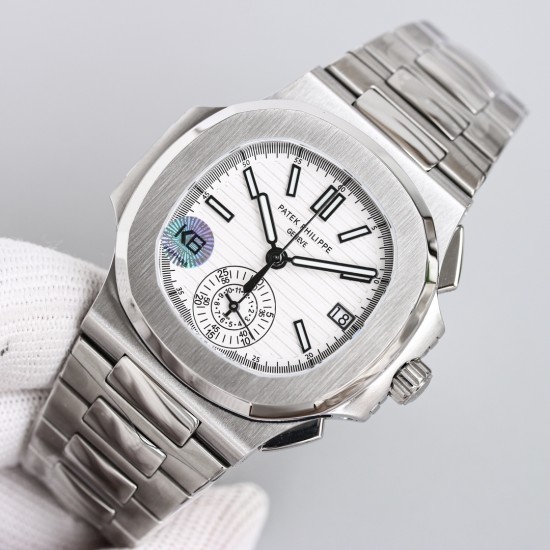 Patek Philippe - Nautilus 5980 40mm SS/SS White/White K6F A28-520