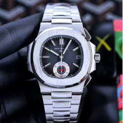 Patek Philippe - Nautilus 5980 40mm SS/SS Black/White K6F A28-520