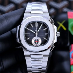 Patek Philippe - Nautilus 5980 40mm SS/SS Black/White K6F A28-520