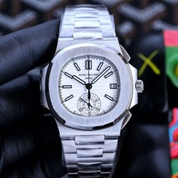 Patek Philippe - Nautilus 5980 40mm SS/SS White/White PPF A28-520