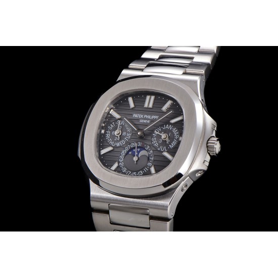 Patek Philippe - Nautilus 5740 40mm SS/SS Black/Stk TWF A240