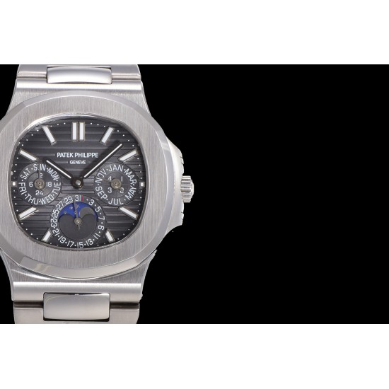 Patek Philippe - Nautilus 5740 40mm SS/SS Black/Stk TWF A240