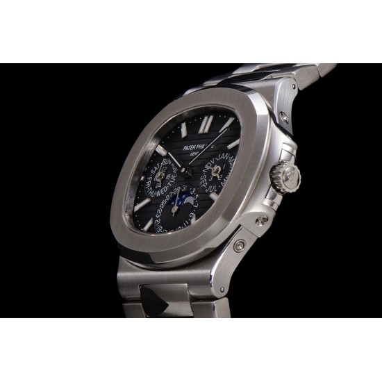 Patek Philippe - Nautilus 5740 40mm SS/SS Black/Stk TWF A240
