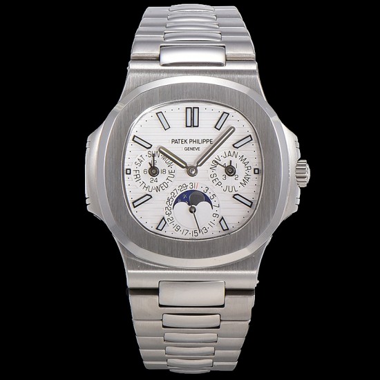 Patek Philippe - Nautilus 5740 40mm SS/SS White/Stk TWF A240
