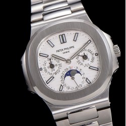 Patek Philippe - Nautilus 5740 40mm SS/SS White/Stk TWF A240