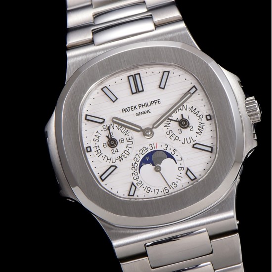Patek Philippe - Nautilus 5740 40mm SS/SS White/Stk TWF A240