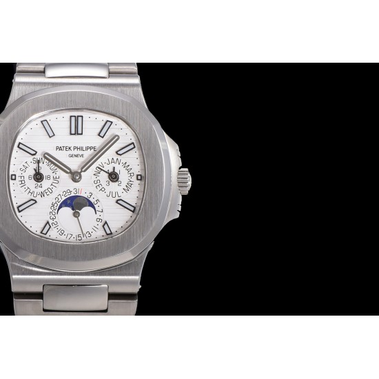 Patek Philippe - Nautilus 5740 40mm SS/SS White/Stk TWF A240