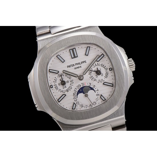 Patek Philippe - Nautilus 5740 40mm SS/SS White/Stk TWF A240