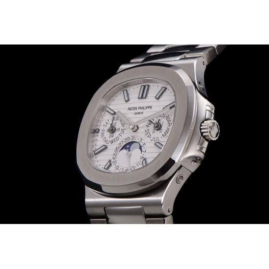 Patek Philippe - Nautilus 5740 40mm SS/SS White/Stk TWF A240