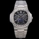 Patek Philippe - Nautilus 5740 40mm Diamonds SS/SS Black/Stk TWF A240