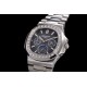 Patek Philippe - Nautilus 5740 40mm Diamonds SS/SS Black/Stk TWF A240