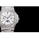 Patek Philippe - Nautilus 5740 40mm Diamonds SS/SS White/Stk TWF A240