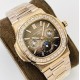 Patek Philippe - Nautilus 5740 40mm Diamonds RG/RG Brown/Stk PPF A240