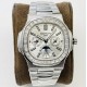 Patek Philippe - Nautilus 5740 40mm Diamonds SS/SS Silver/Stk PPF A240