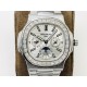 Patek Philippe - Nautilus 5740 40mm Diamonds SS/SS Silver/Stk PPF A240