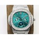 Patek Philippe - Nautilus 5740 40mm Diamonds SS/SS Green/Stk PPF A240
