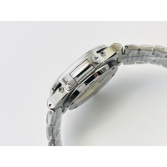 Patek Philippe - Nautilus 5740 40mm Diamonds SS/SS Green/Stk PPF A240