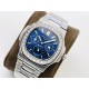 Patek Philippe - Nautilus 5740 40mm Diamonds SS/SS Blue/Stk PPF A240
