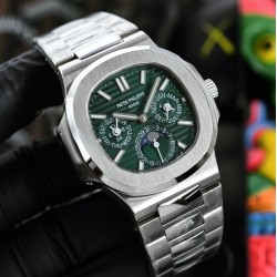 Patek Philippe - Nautilus 5740 40mm SS/SS Green/Stk TWF A240