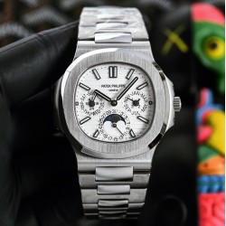 Patek Philippe - Nautilus 5740 40mm SS/SS White/Stk TWF A240