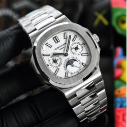 Patek Philippe - Nautilus 5740 40mm SS/SS White/Stk TWF A240