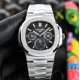 Patek Philippe - Nautilus 5740 40mm SS/SS Black/Stk TWF A240