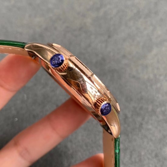 Patek Philippe - Celestial Sky Moon Date  42mm RG/LE Green Dial TZF A240