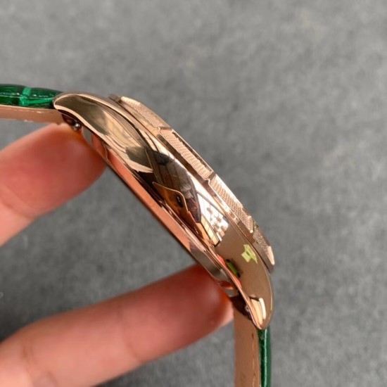 Patek Philippe - Celestial Sky Moon Date  42mm RG/LE Green Dial TZF A240