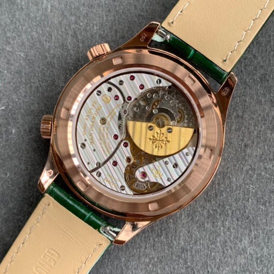 Patek Philippe - Celestial Sky Moon Date  42mm RG/LE Green Dial TZF A240