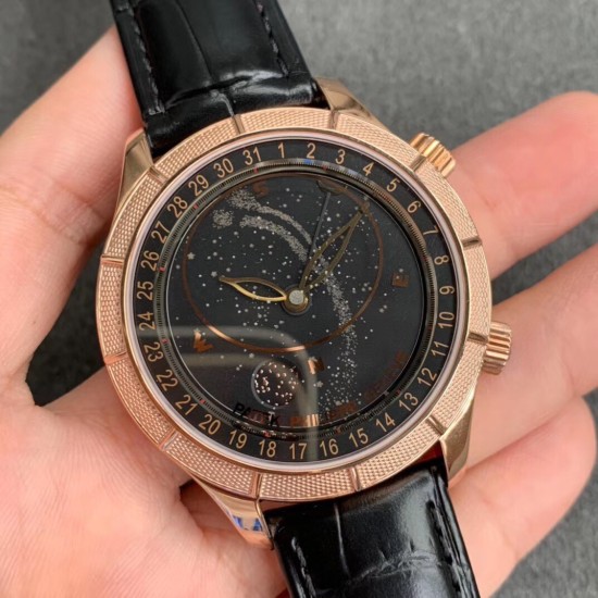 Patek Philippe - Celestial Sky Moon Date 42mm RG/LE Black Dial TZF A240