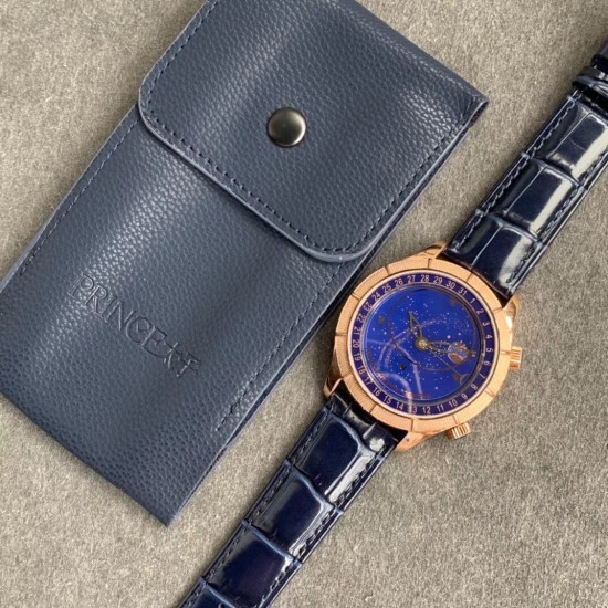 Patek Philippe - Celestial Sky Moon Date 42mm RG/LE Blue Dial TZF A240