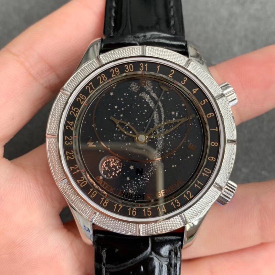Patek Philippe - Celestial Sky Moon Date 42mm SS/LE Black Dial TZF A240