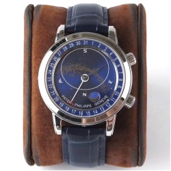 Patek Philippe - Celestial Sky Moon Date 43mm SS/LE Blue Dial AIF A240
