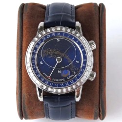 Patek Philippe - Celestial Sky Moon Date Diam 43mm SS/LE Blue Dial AIF A240