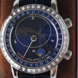 Patek Philippe - Celestial Sky Moon Date Diam 43mm SS/LE Blue Dial AIF A240