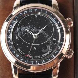 Patek Philippe - Celestial Sky Moon Date 43mm RG/LE Black Dial AIF A240