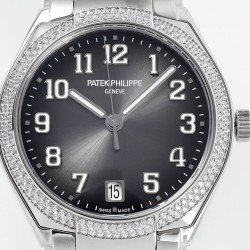 Patek Philippe - TWENTY~4 7300 Ladies 36mm Dia SS/SS Grey Dial PPF 324SC