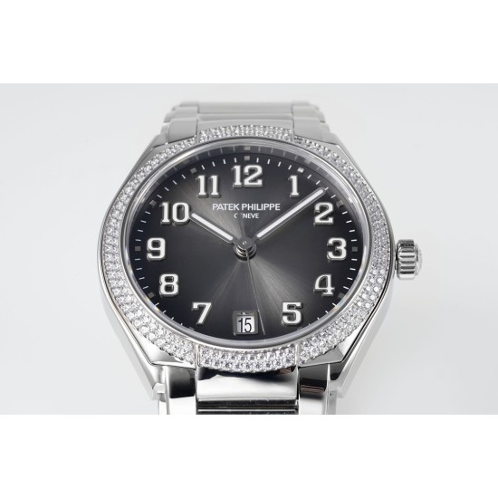 Patek Philippe - TWENTY~4 7300 Ladies 36mm Dia SS/SS Grey Dial PPF 324SC