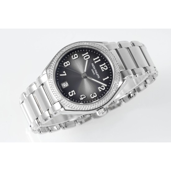 Patek Philippe - TWENTY~4 7300 Ladies 36mm Dia SS/SS Grey Dial PPF 324SC