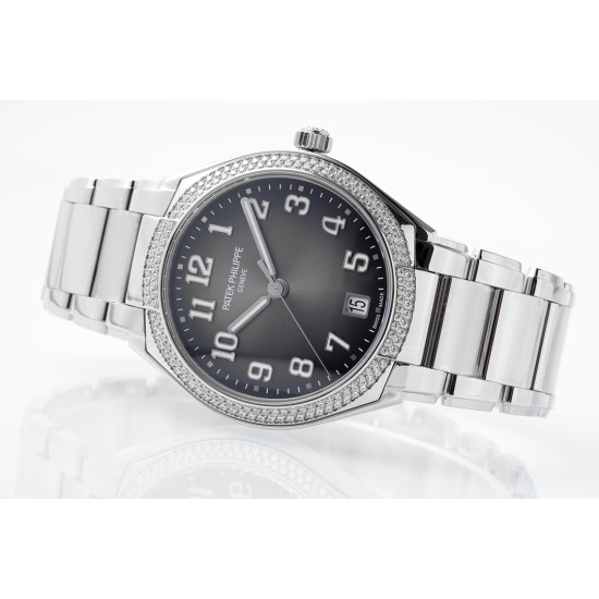 Patek Philippe - TWENTY~4 7300 Ladies 36mm Dia SS/SS Grey Dial PPF 324SC